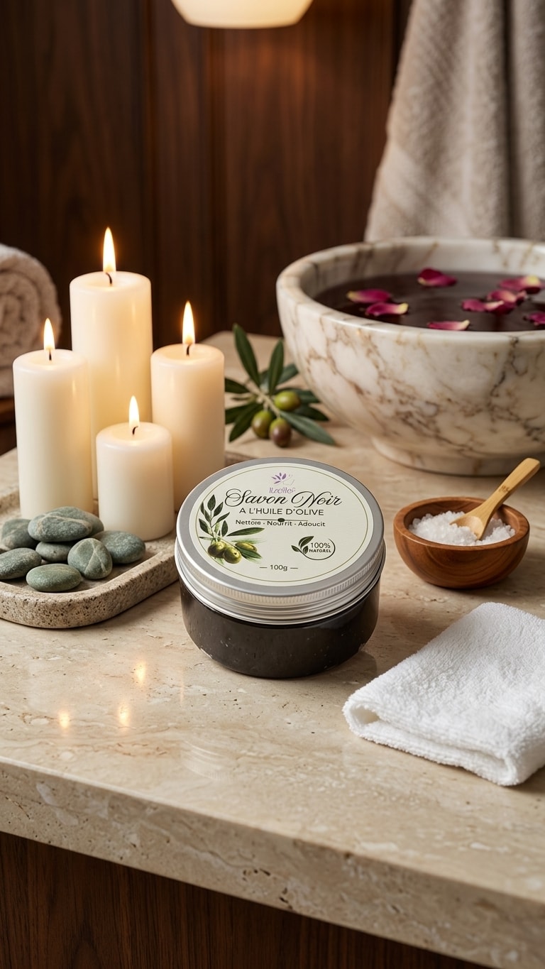 savon noir à l'huile d'olive